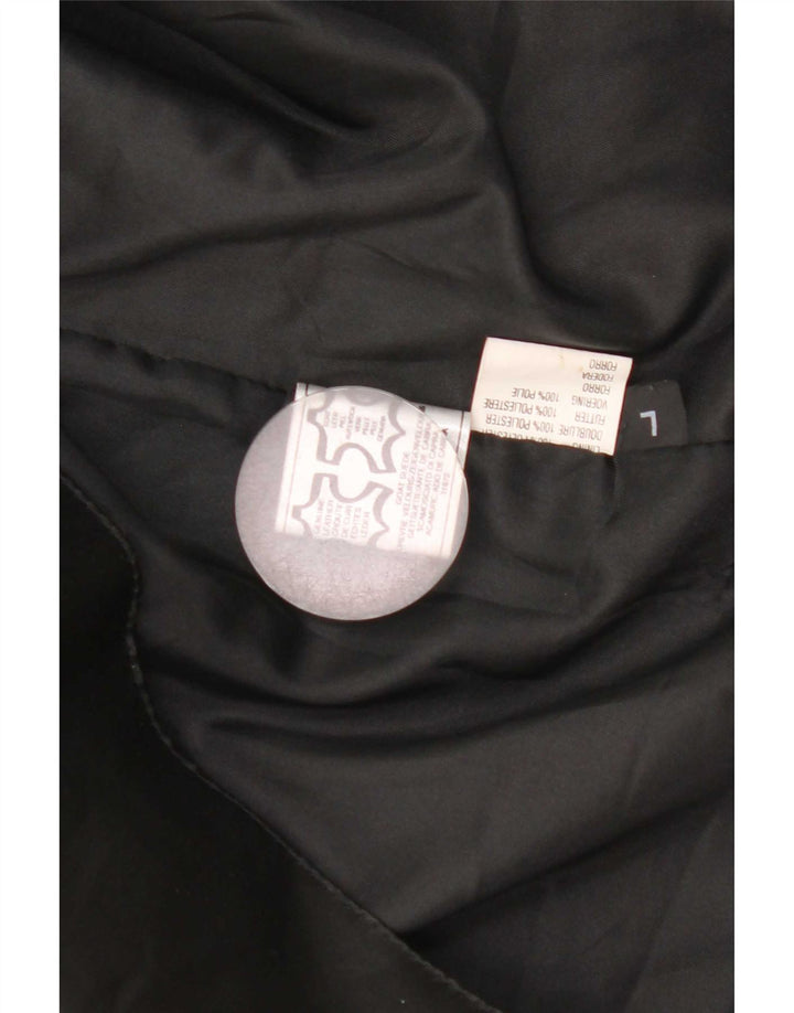 C&A Gilet da uomo in pelle scamosciata grande in pelle patchwork multicolore