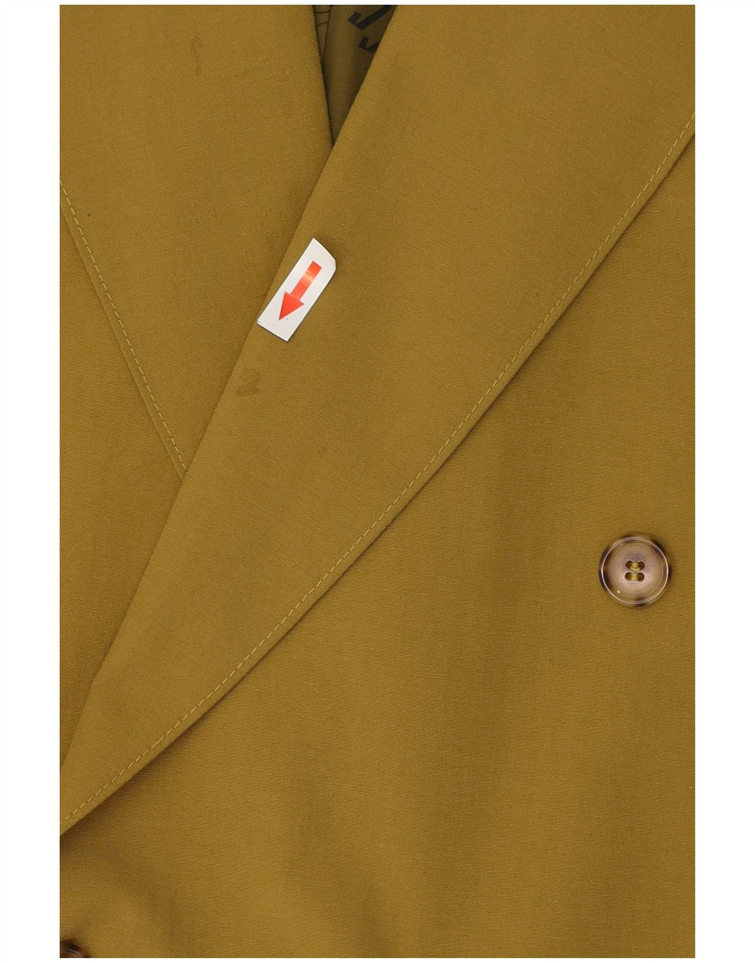 Rex Mens Double Breasted Blazer Jacket IT 54 2XL Khaki