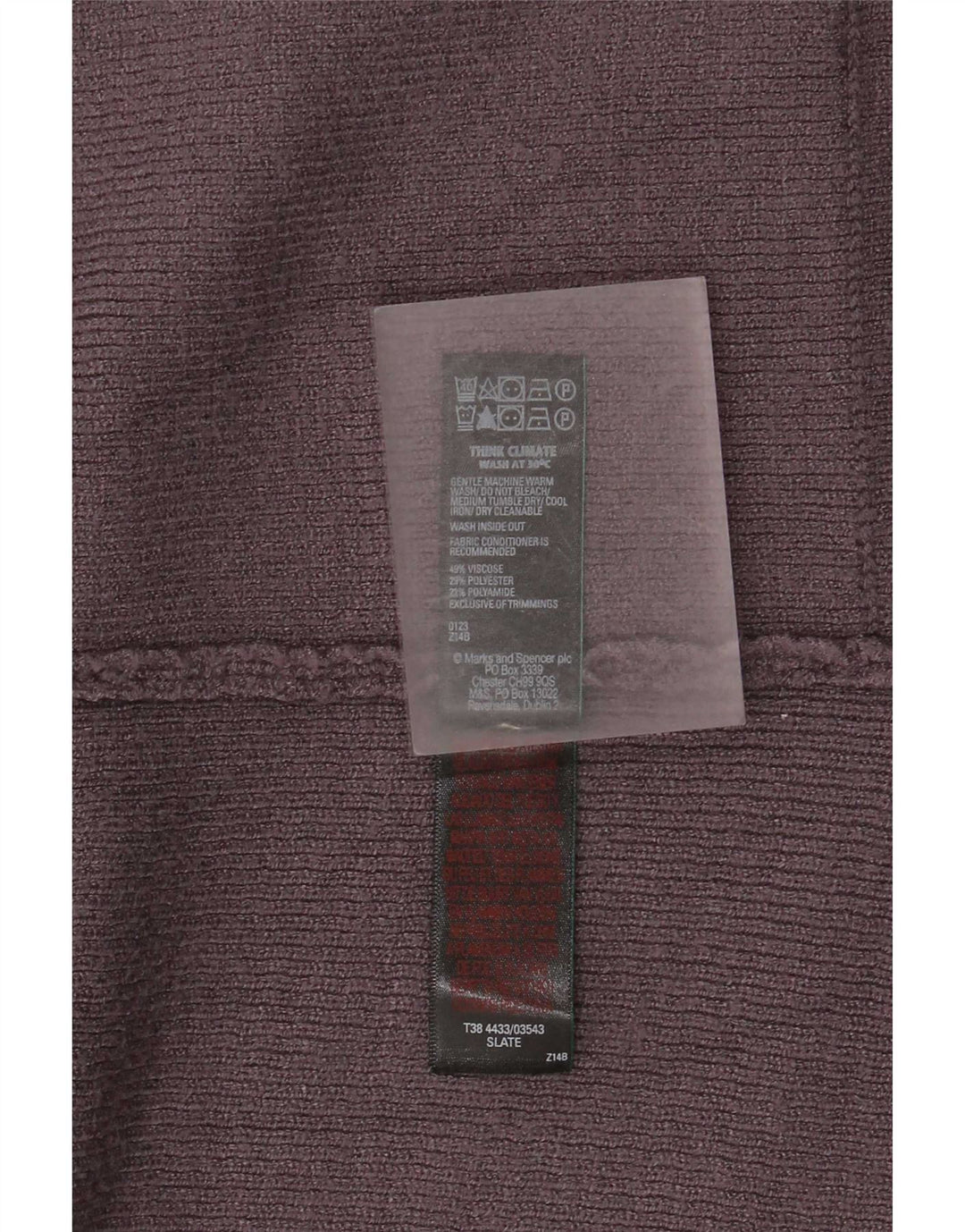 Marks & Spencer Pull cardigan ouvert long pour femme UK 14 Large Gris