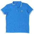 Carrera herre poloshirt XL blå bomuld