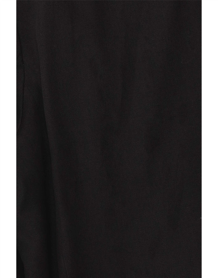 Burghi Mens Double Breasted Trench Coat IT 48 medium Navy Blue Polyester