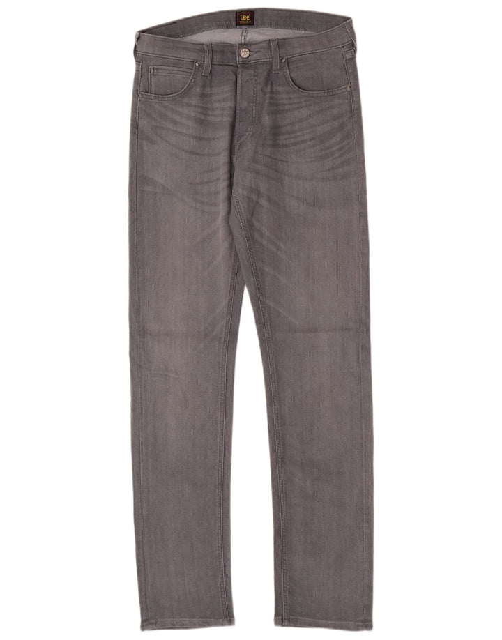 Lee Mens Daren Slim Jeans W33 L34 Grey Cotton
