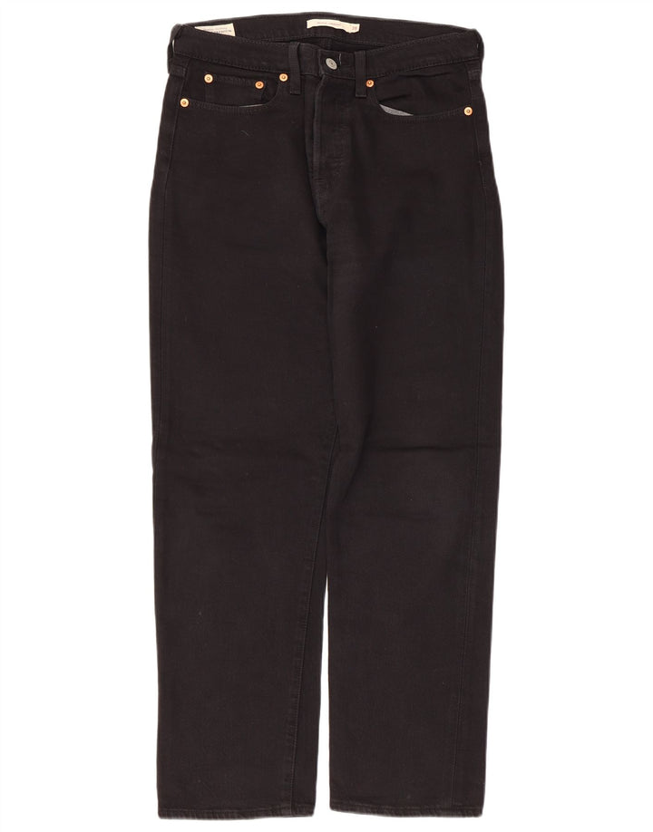 Levi's Womens Wedgie Straight Jeans W28 L26 Black