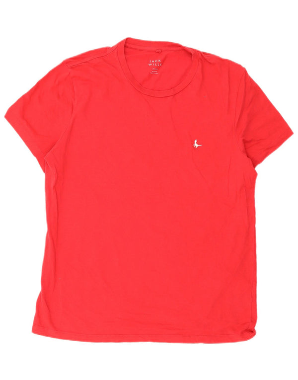 Jack Wills T-Shirt Homme Haut Large Rouge Coton
