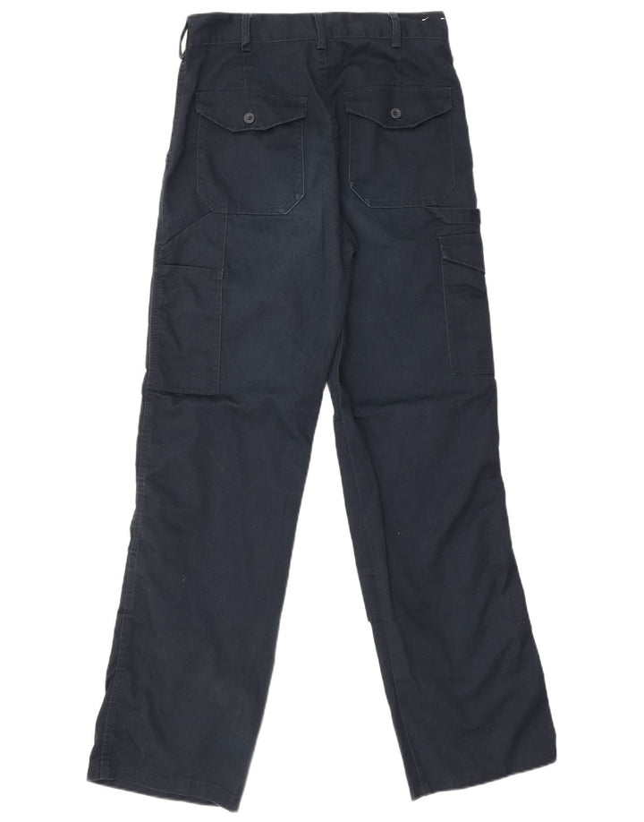 Dickies Gerade Herren-Cargohose W28 L31 Marineblaues Polyester