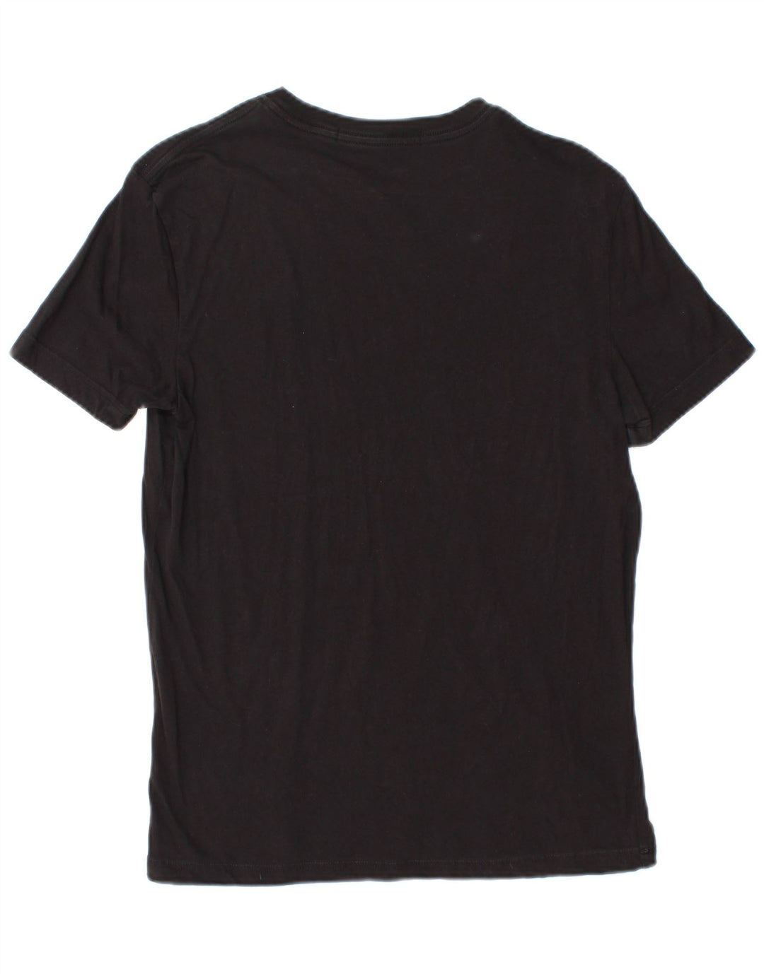 CALVIN KLEIN JEANS Mens Graphic T-Shirt Top Medium Black