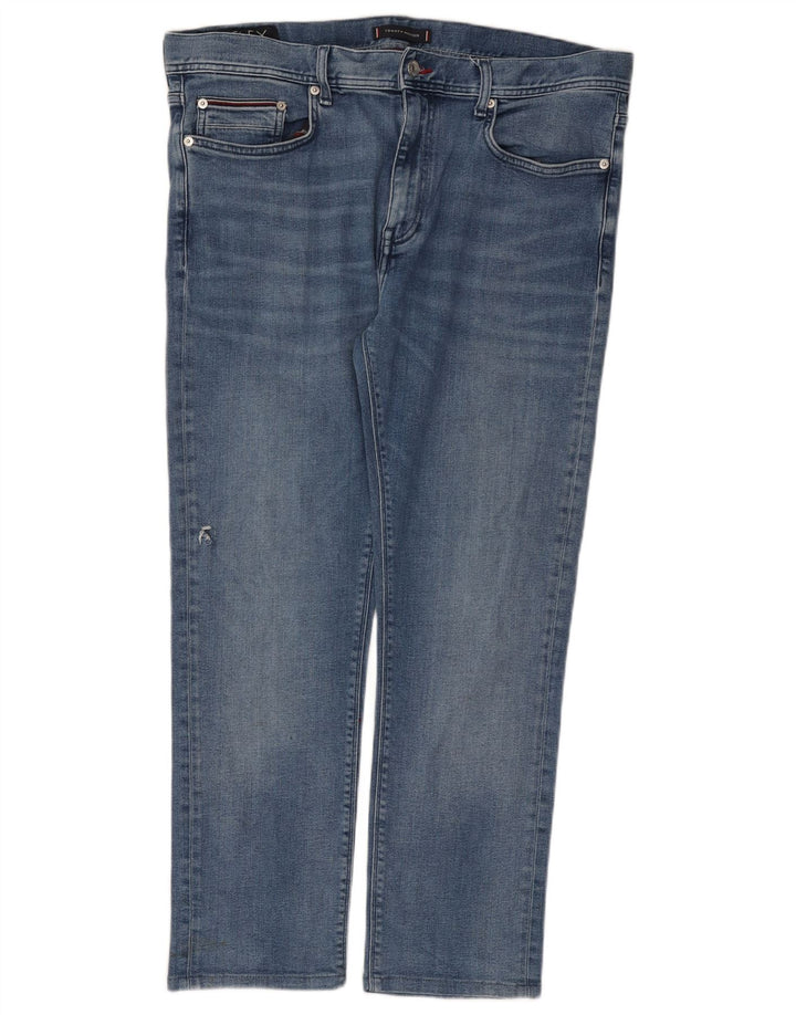 Tommy Hilfiger Mens Bleecker Slim Jeans W38 L27 Blue Cotton