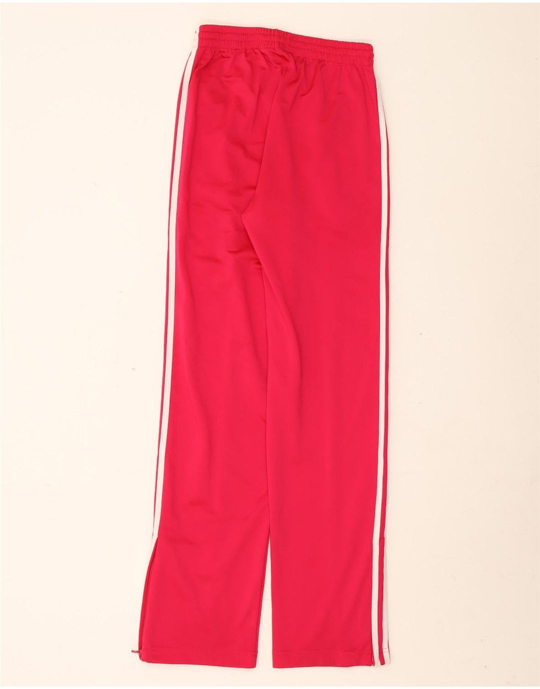 Adidas Womens Tracksuit Trousers UK 6 XS Pink Polyester