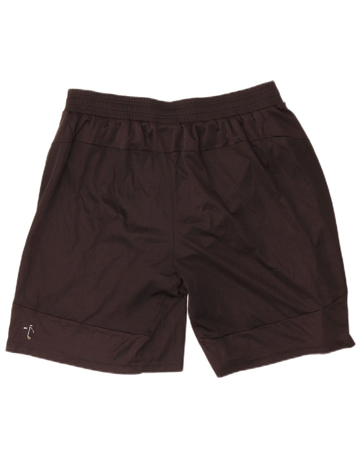 Pantaloni scurți sport Puma BVB Dortmund Graphic pentru bărbați, mari, negru, poliester