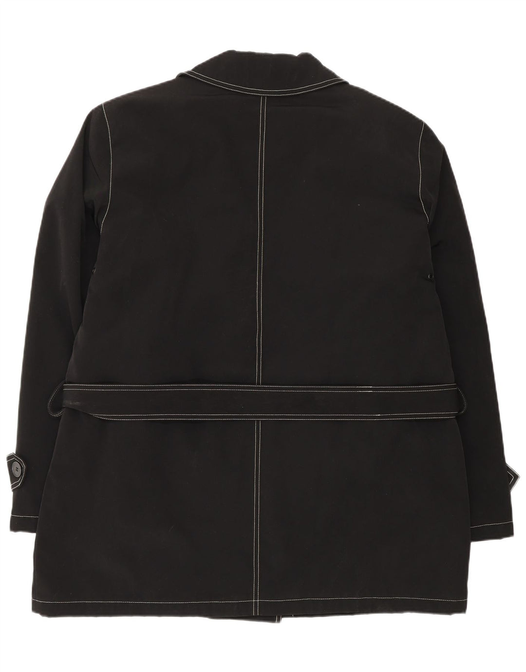 Esprit Damen Sherpa Pea Coat UK 18 XL Schwarz Polyester