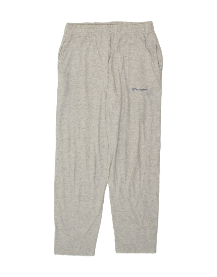 CHAMPION Womens Tracksuit Trousers UK 14 Medium  Grey Cotton Vintage Champion and Second-Hand Champion from Messina Hembry 