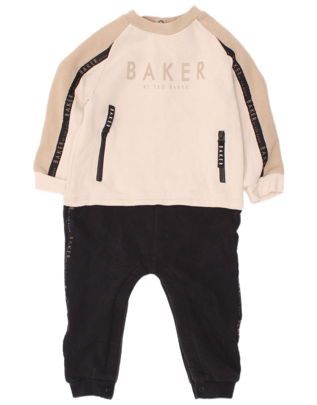 Tuta grafica per neonato di Ted Baker 12-18 mesi multicolore a blocchi di colore