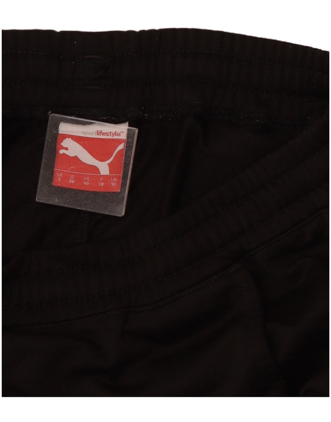 PUMA Mens Tracksuit Trousers UK 10 Small  Black