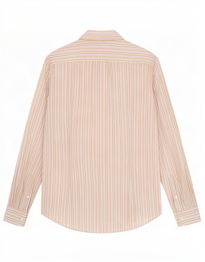 Camicia da uomo Henry Cottons taglia 40 a righe multicolori medie