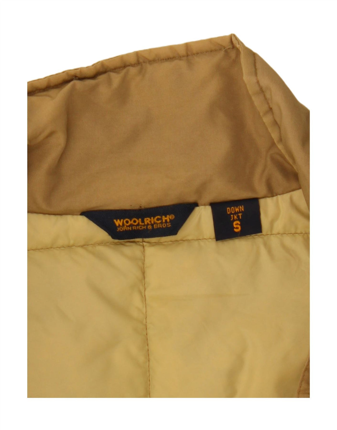 Cappotto imbottito da donna Woolrich UK 10 piccolo nylon beige
