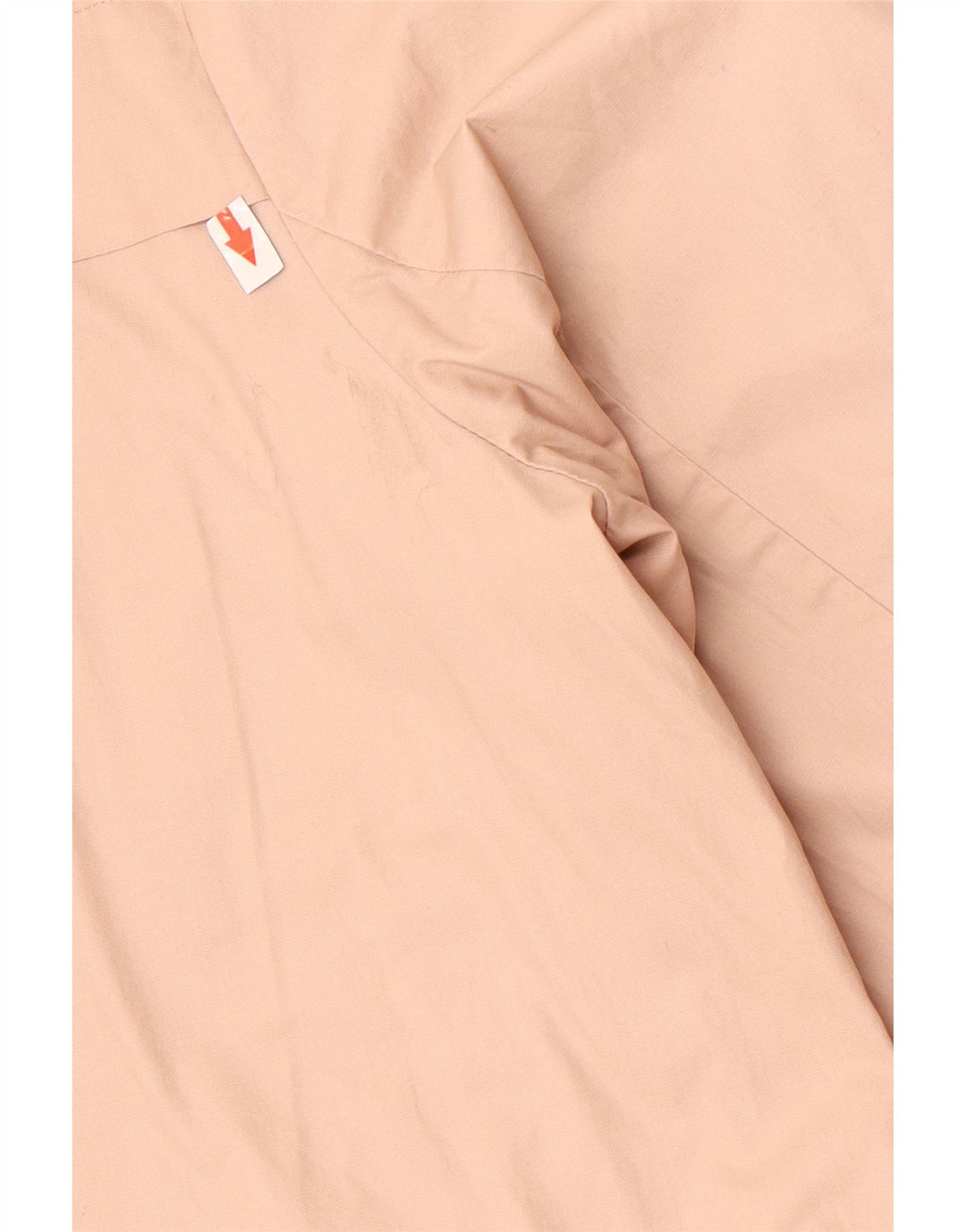 Marks & Spencer Womens Hooded Parka Jacket UK 14 Large Pink Cotton