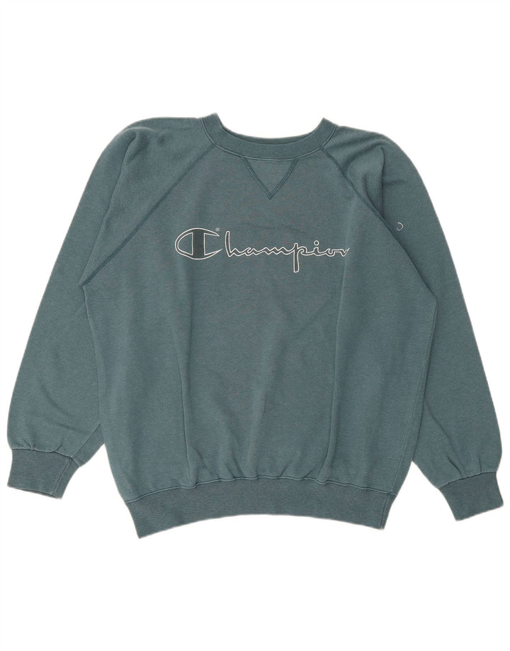 Ανδρικό γραφικό φούτερ Champion Jumper Medium Green