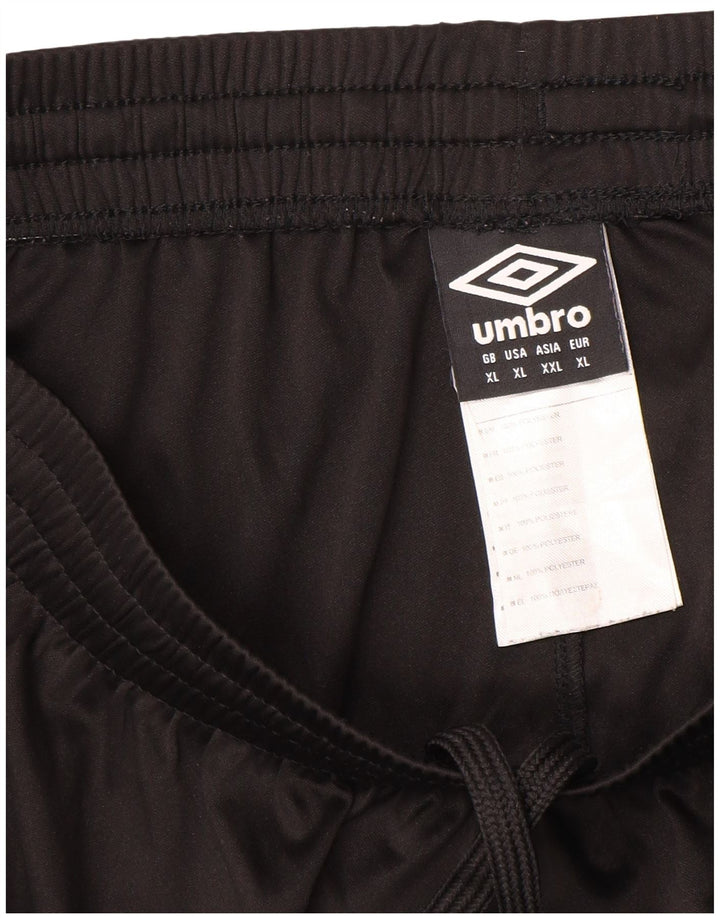 Umbro Mens Sport Shorts XL Black Polyester