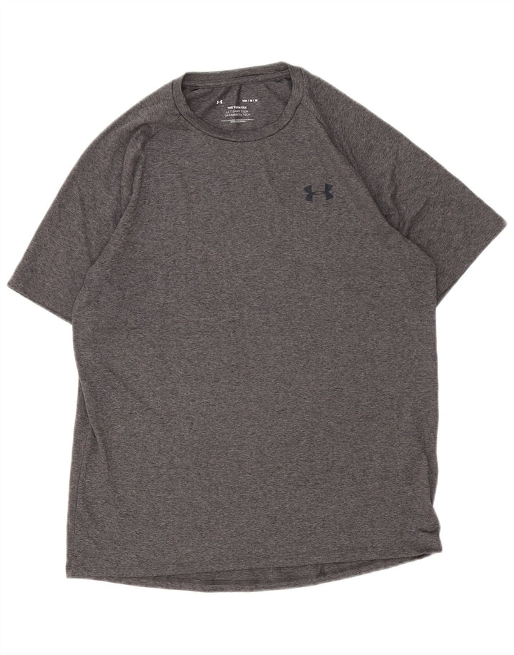Tricou Under Armour pentru bărbați Top Medium Gri Flecked Poliester