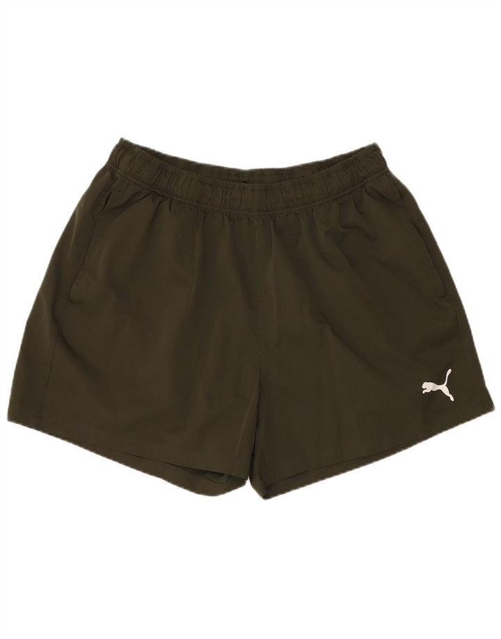 Puma Mens Sport Shorts 2XL  Khaki Polyester