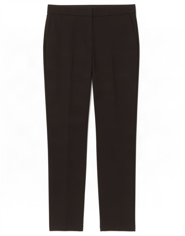Женские узкие укороченные брюки Zara Medium W28 L26, черные, хлопковые