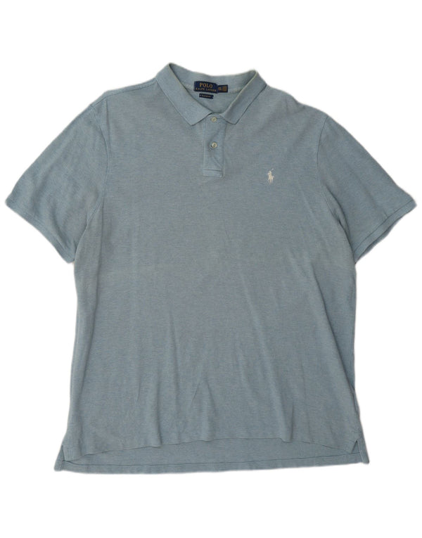 Polo Ralph Lauren Camisa de corte clásico para hombre 2XL Algodón azul