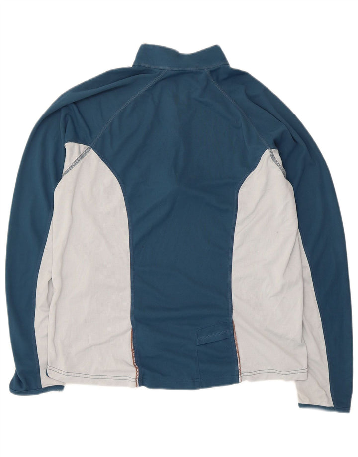 Berghaus Dame Pullover Træningsdragt Top UK 14 Large Blue Colourblock