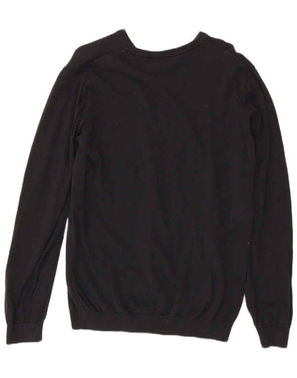 Marks & Spencer Boys V-hals sweater 15-16 år Sort bomuld