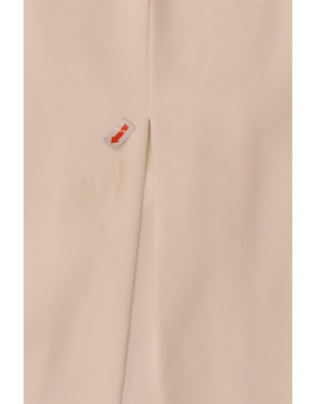 Zara Dame Stropløs Kjole UK 8 Small White Polyester