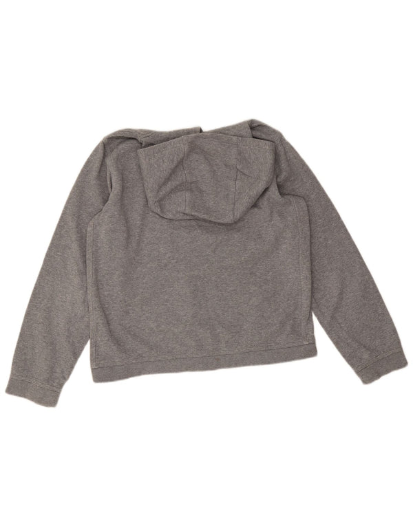 Nike Mädchen-Kapuzenpullover, 13–14 Jahre, XL, grau gefleckte Baumwolle