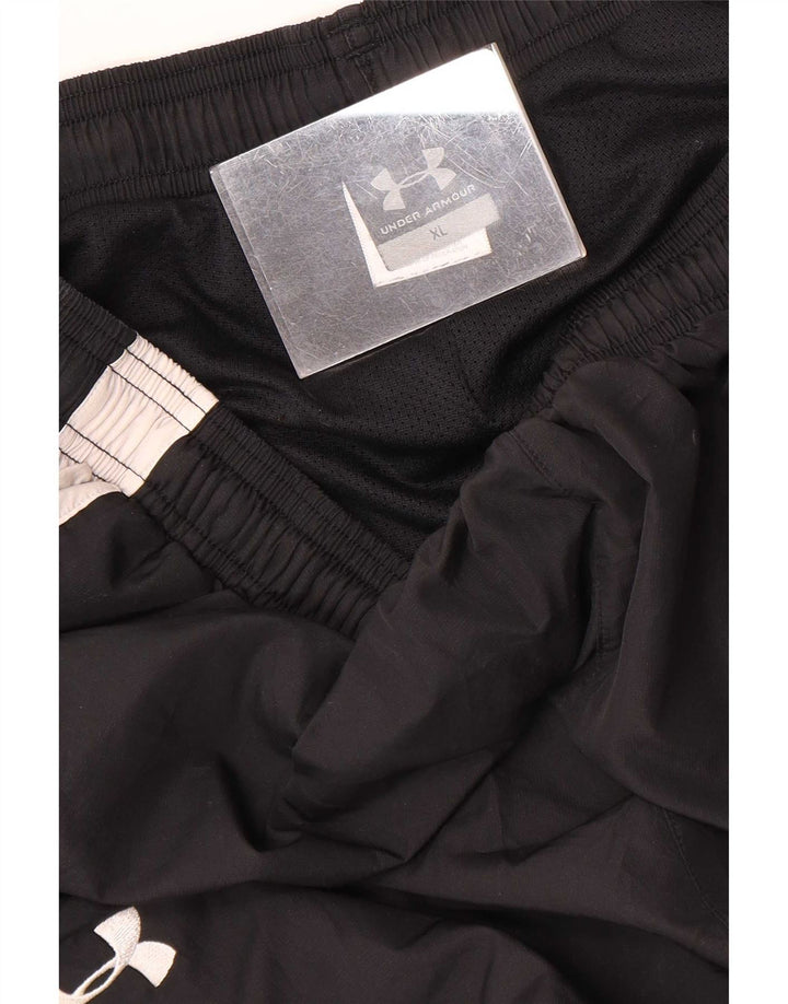 Under Armour Pantalon de Survêtement XL Noir Colourblock Polyester Homme