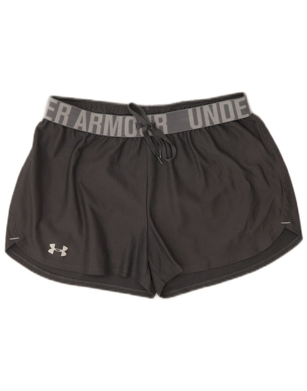 Pantaloncini da bagno Under Armour da donna Heat Gear Graphic UK 14 Grigio medio