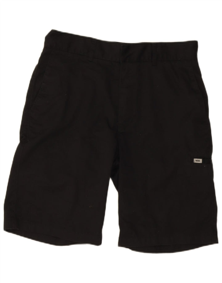 Vans Mens Cargo Shorts W34 Large Black Polyester