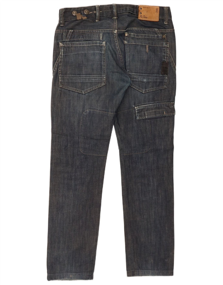 G-Star Herre Cargo Slim Jeans W34 L31 Marineblå