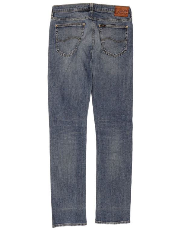 Lee Mens Daren Slim Jeans W34 L36 Blå Bomuld