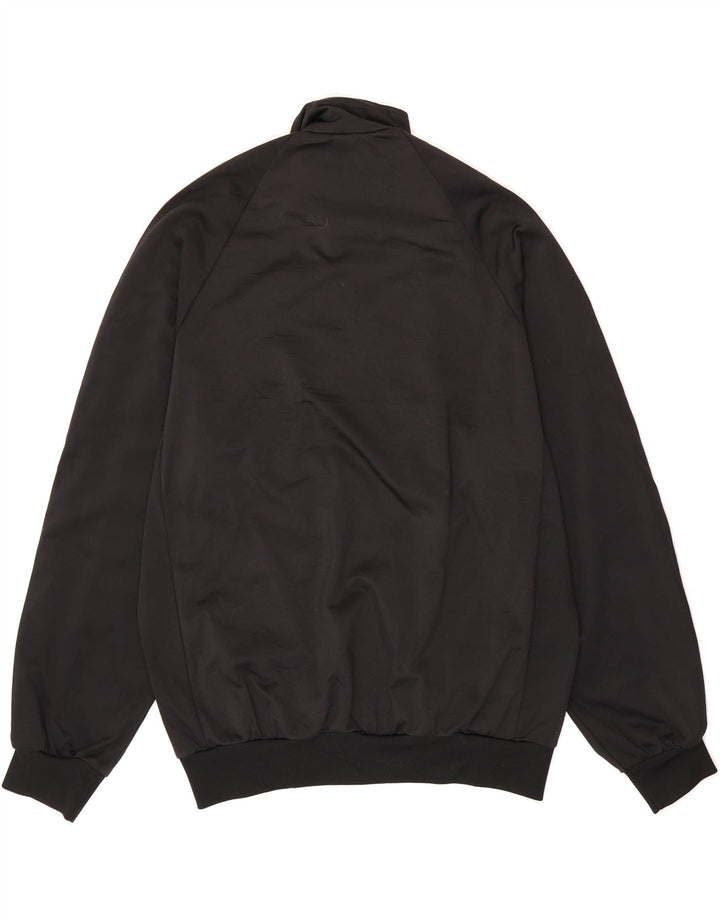 ARENA Mens Tracksuit Top Jacket Medium Black Polyester Vintage Arena and Second-Hand Arena from Messina Hembry 