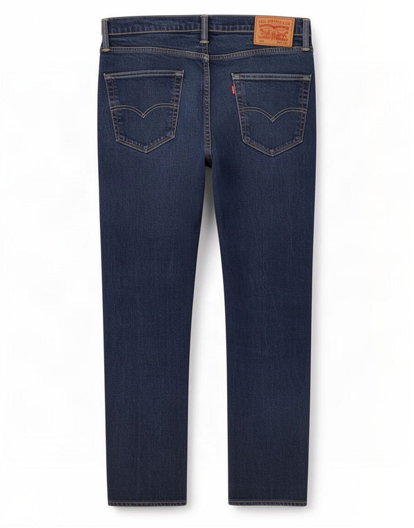 Levi's Mens 502 Tapered Jeans W33 L28 Navy Blue Cotton