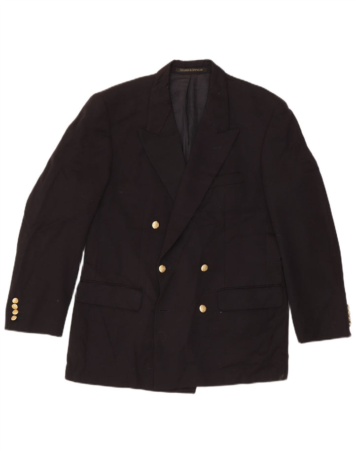 Marks & Spencer Chaqueta St. Michael Blazer para hombre UK 40 Medium Azul marino