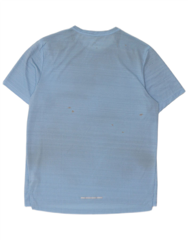 Męska koszulka Nike Dri Fit Top, średni niebieski poliester