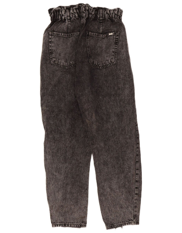 Jeans larghi a vita alta da donna Zara EU 34 2XS W24 L24 Grigio