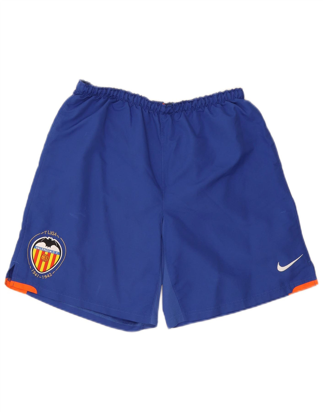 Pantaloncini sportivi Nike Valencia da uomo piccoli in poliestere blu