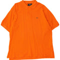Charro Mens Polo Shirt XL Orange Cotton