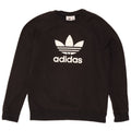 Adidas Herren Grafik-Sweatshirt-Pullover, mittelschwarz, Baumwolle