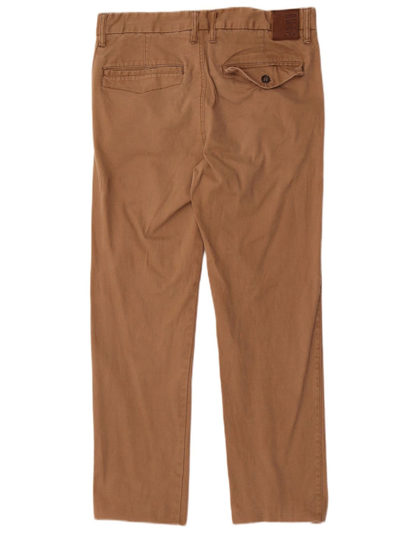 Pantalón chino recto Billabong para hombre W30 L27 Algodón marrón