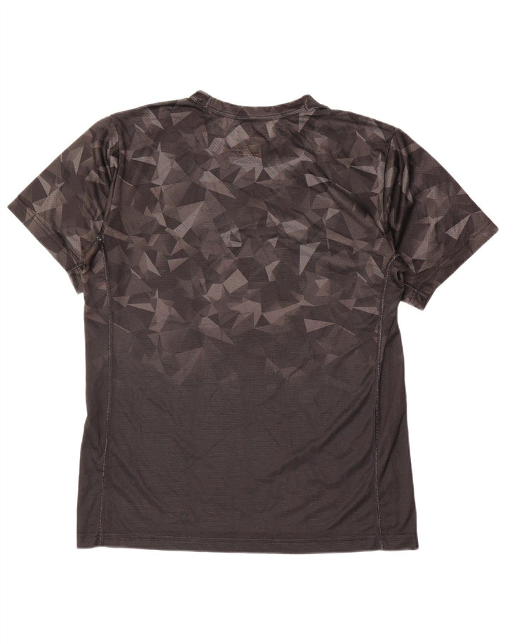 Tricou pentru bărbați Champion Top mare negru geometric