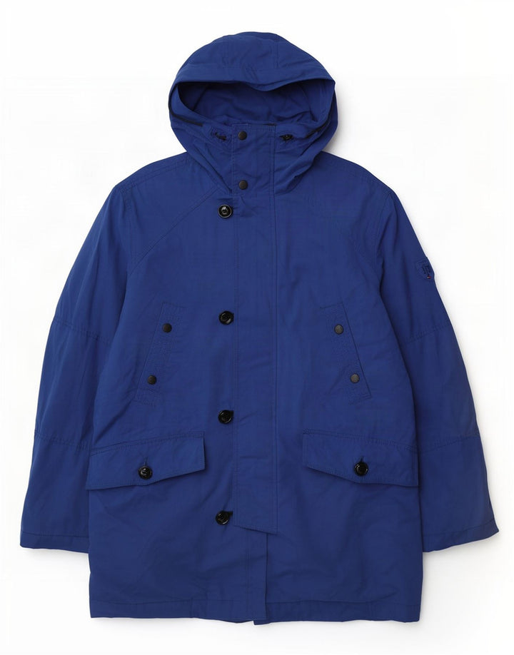 Tommy Hilfiger Ανδρικό μπουφάν Parka με κουκούλα UK 40 Large Blue Polyester