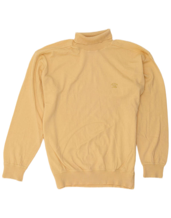 Paul & Shark Herren Yachting Rollkragenpullover Pullover Große gelbe Schurwolle