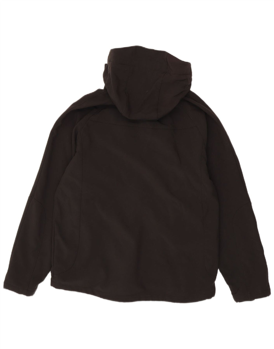 MOUNTAIN WAREHOUSE Mens Hooded Windbreaker Jacket UK 40 Large Black