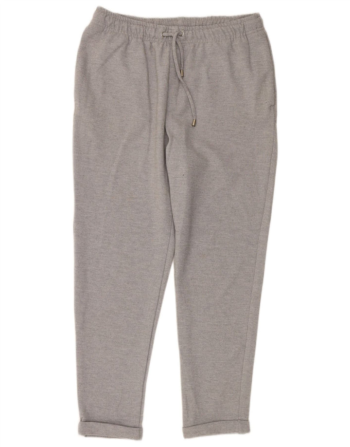 ZARA Mens Tapered Chino Trousers Medium W32 L28 Grey Polyester
