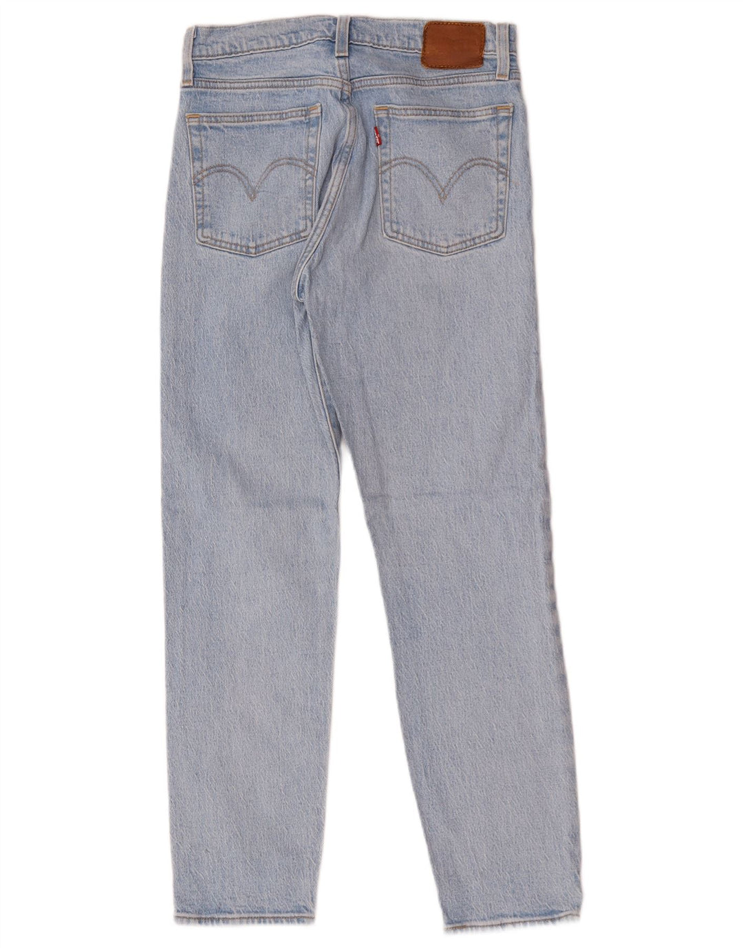 Levi's Womens Wedgie Straight Jeans W26 L27 Blue Cotton